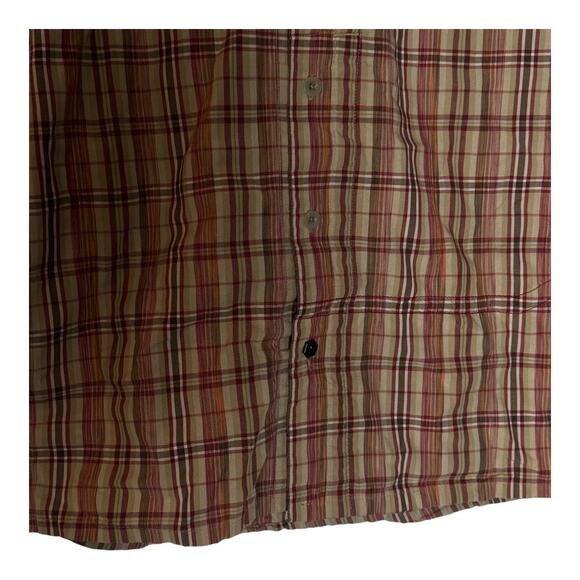 Mountain Hardwear Men's Premium Plaid Button Down Shirt Medium - Picture 10 of 11